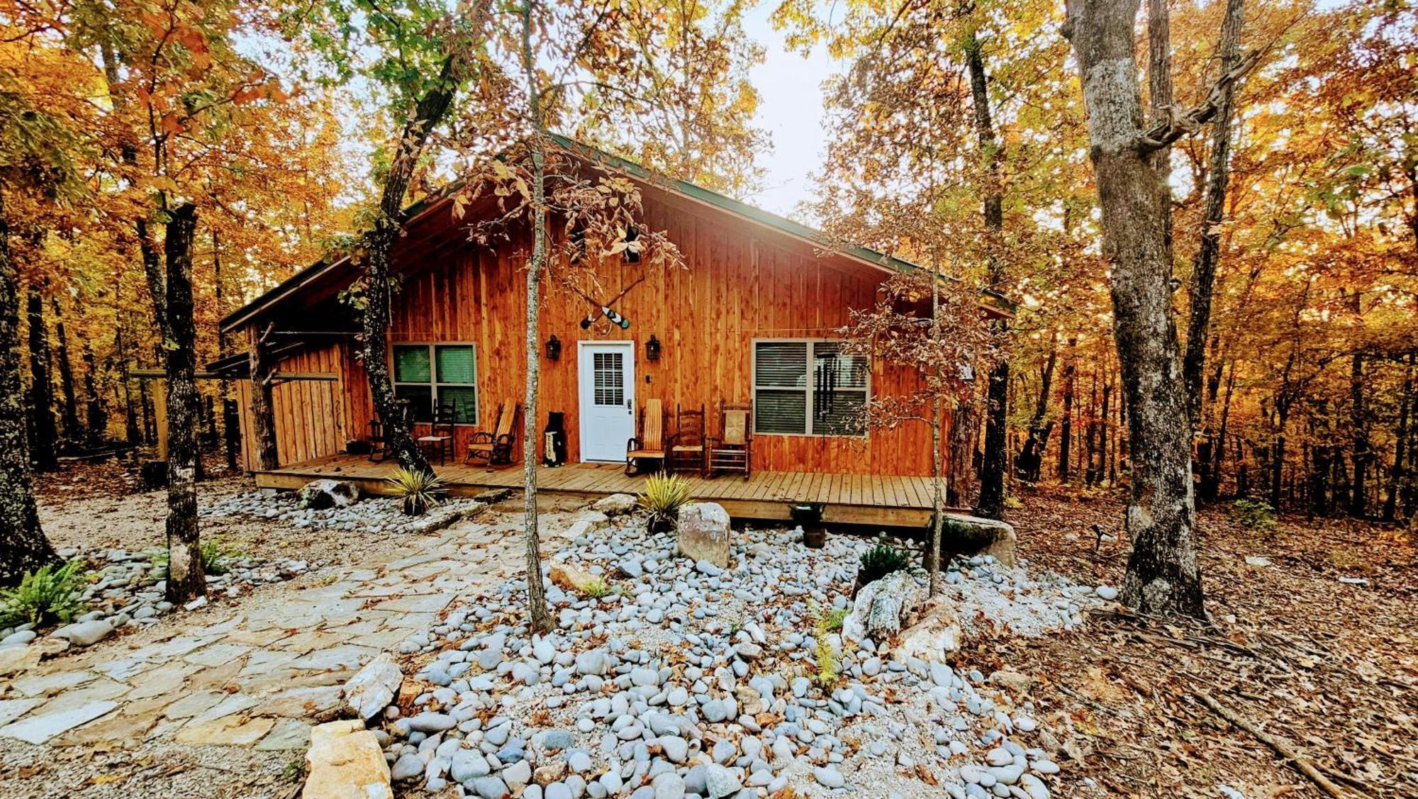Hideaway Cabin Near Mammoth Springs, Ark Eksteriør bilde